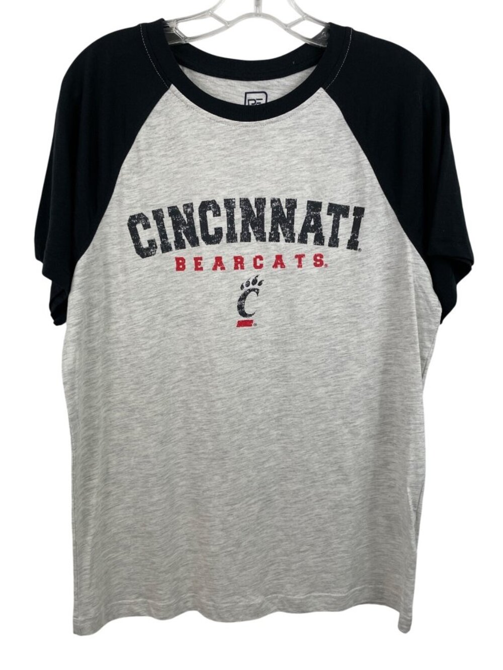 Cincinnati Bearcats Proedge Raglan T-Shirt Gray & Black Mens Medium